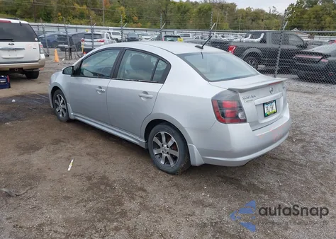 2012 Nissan Sentra 2.0 Sr из США, поврежденный, VIN 3N1AB6AP9CL752125
